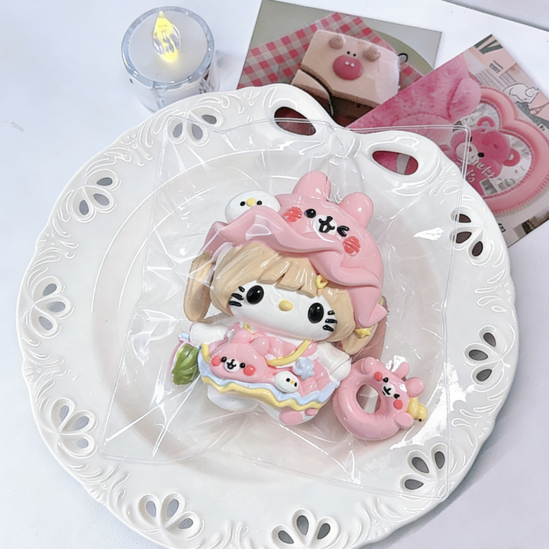 55種類 キュートな女の子シリーズ-クリーム感食品グレードシリコーン-柔らかくふわふわ-手作り-交換用袋を1つプレゼント-ストレス解消おもちゃ-押しつぶしおもちゃ ン 萌え スクイーズ センター