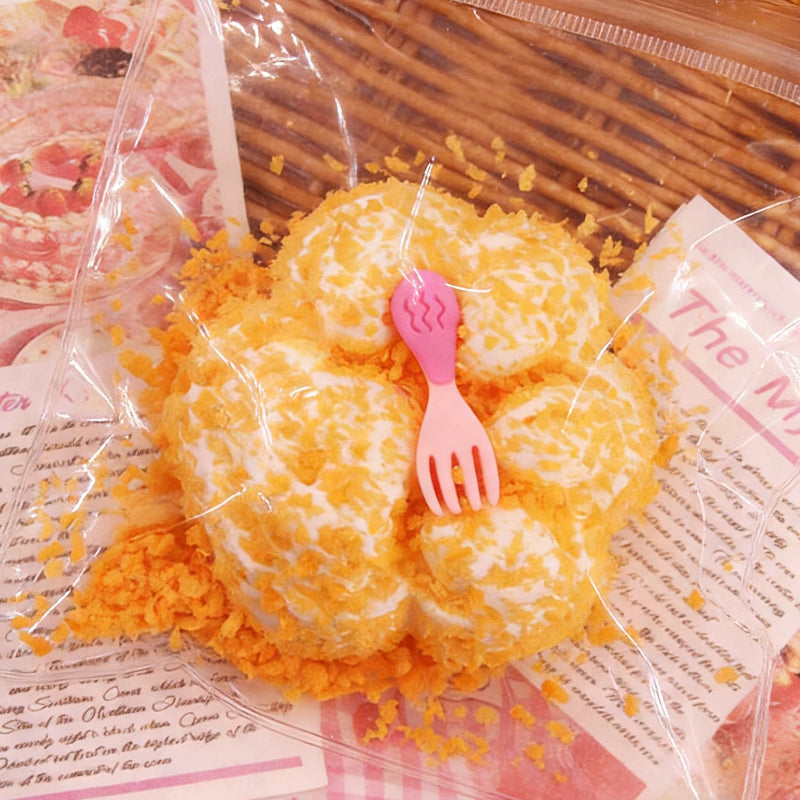 食品グレ-ドシリコ-ン-ソフトでゆっくりと元に戾る食べ物シミュレ-ショントイ、超ふわふわてたまらないゲ-キスクイズストレス解消おもちや-揚げ猫爪