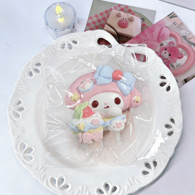 55種類 キュートな女の子シリーズ-クリーム感食品グレードシリコーン-柔らかくふわふわ-手作り-交換用袋を1つプレゼント-ストレス解消おもちゃ-押しつぶしおもちゃ ン 萌え スクイーズ センター