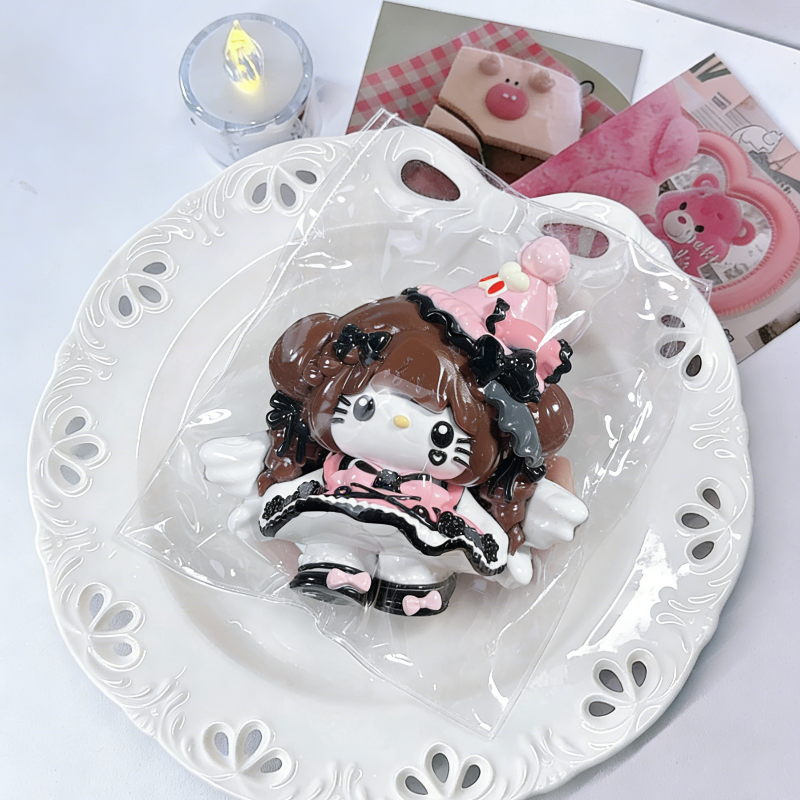 55種類 キュートな女の子シリーズ-クリーム感食品グレードシリコーン-柔らかくふわふわ-手作り-交換用袋を1つプレゼント-ストレス解消おもちゃ-押しつぶしおもちゃ ン 萌え スクイーズ センター