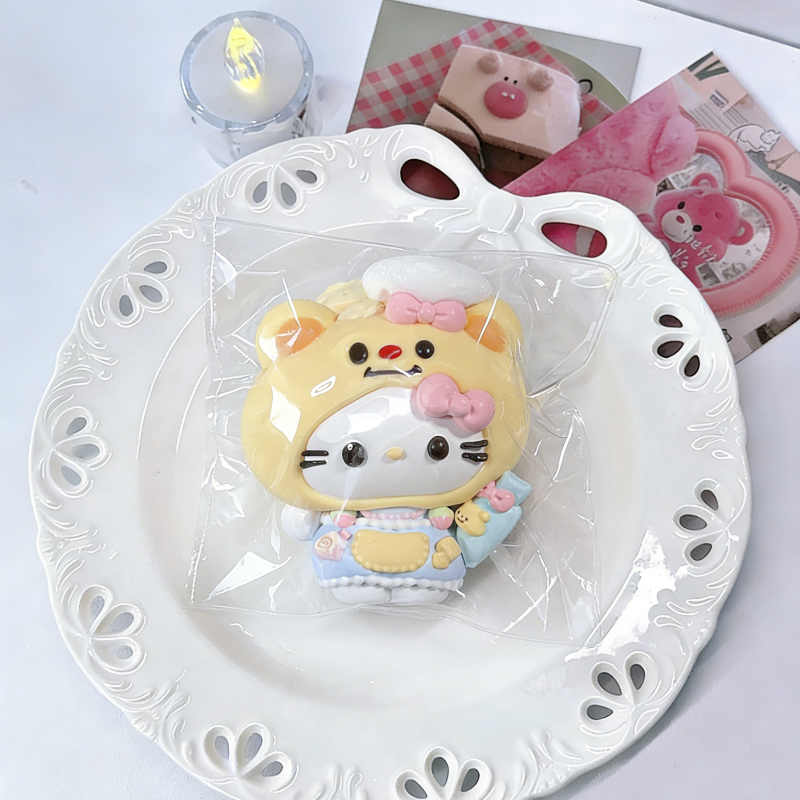 55種類 キュートな女の子シリーズ-クリーム感食品グレードシリコーン-柔らかくふわふわ-手作り-交換用袋を1つプレゼント-ストレス解消おもちゃ-押しつぶしおもちゃ ン 萌え スクイーズ センター