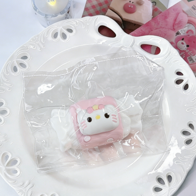 小動物シリーズ-クリーム感食品グレードシリコーン-柔らかくふわふわ-手作り-交換用袋を1つプレゼント-ストレス解消おもちゃ-押しつぶしおもちゃ ン 萌え スクイーズ センター
