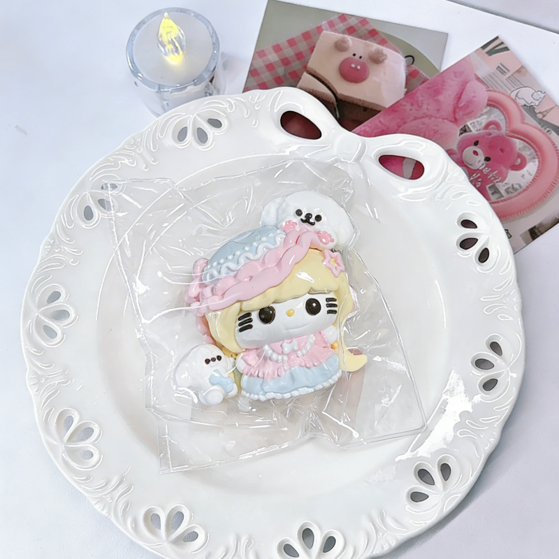 55種類 キュートな女の子シリーズ-クリーム感食品グレードシリコーン-柔らかくふわふわ-手作り-交換用袋を1つプレゼント-ストレス解消おもちゃ-押しつぶしおもちゃ ン 萌え スクイーズ センター