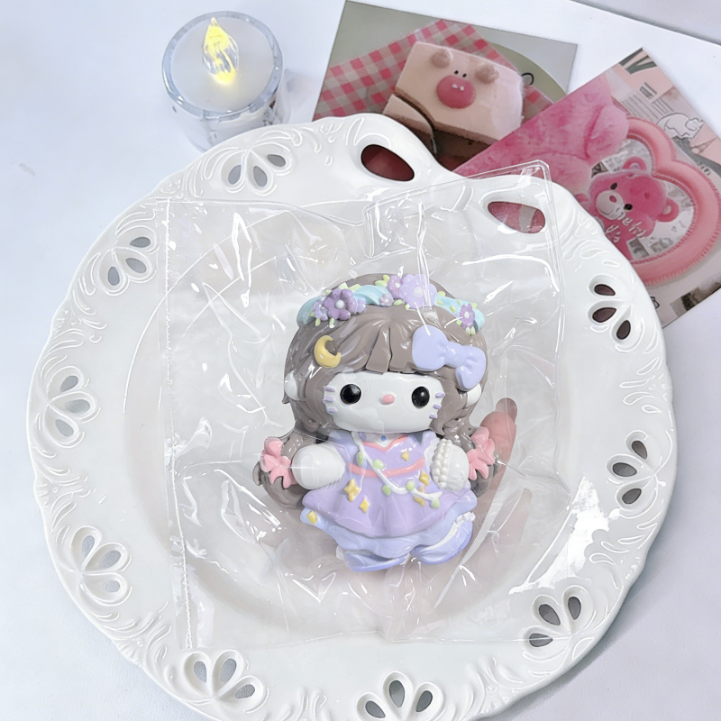 55種類 キュートな女の子シリーズ-クリーム感食品グレードシリコーン-柔らかくふわふわ-手作り-交換用袋を1つプレゼント-ストレス解消おもちゃ-押しつぶしおもちゃ ン 萌え スクイーズ センター