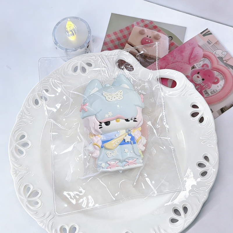 55種類 キュートな女の子シリーズ-クリーム感食品グレードシリコーン-柔らかくふわふわ-手作り-交換用袋を1つプレゼント-ストレス解消おもちゃ-押しつぶしおもちゃ ン 萌え スクイーズ センター