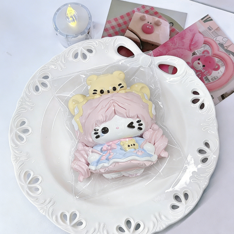 55種類 キュートな女の子シリーズ-クリーム感食品グレードシリコーン-柔らかくふわふわ-手作り-交換用袋を1つプレゼント-ストレス解消おもちゃ-押しつぶしおもちゃ ン 萌え スクイーズ センター